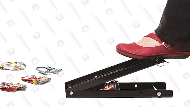 If you’re lugging a lot of cans out into the wilderness, this flat can crusher might be worth bringing along as well, as it’ll make it easier to bring your garbage back out to the nearest recycling bin.